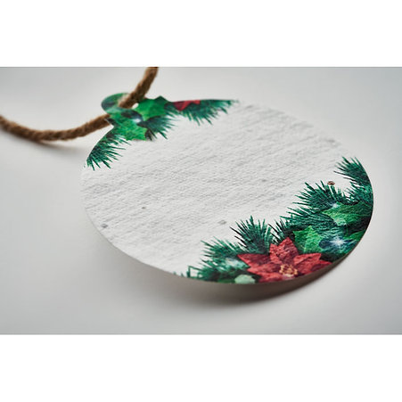 Wildflower Seed Paper Bauble | Christmas Gift Ideas | Corporate Gift Ideas