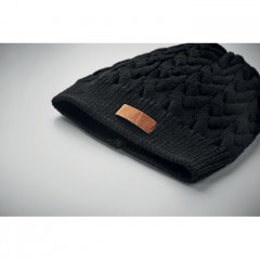 Cable Knit RPET Beanie