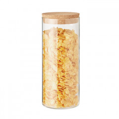 1L Glass storage jar