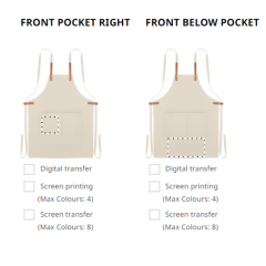 Adjustable kitchen apron