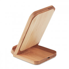 Wirestand- Bamboo wireless charger