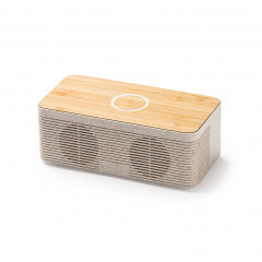 Zatox Wheat and Bamboo Wireless Speaker