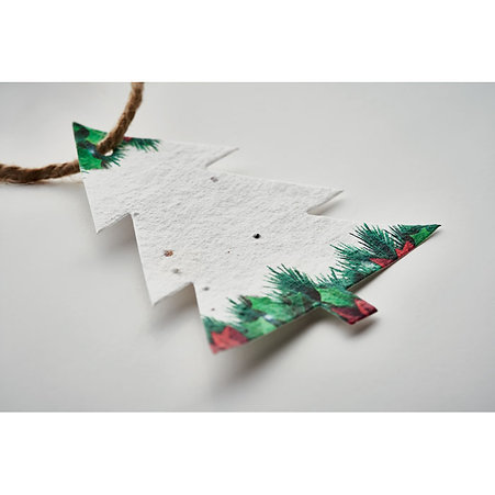 Wildflower Seed Paper Tree | Christmas Merch Ideas | Christmas Seed Gifts