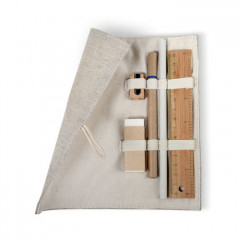 Eco Stationery set in cotton pouch