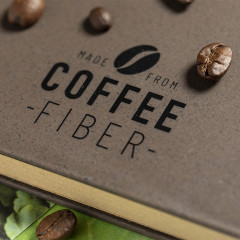 Coffee Fiber Notebook