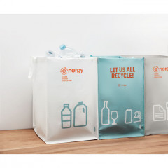 3-in-1 waste bin bag