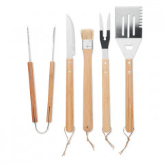 Allier 5-piece barbecue tool set