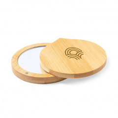 Bamboo Pocket Mirror