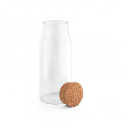 800ml Glass Bottle with Cork Lid