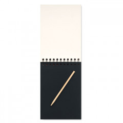 Scratching Notebook and Pen
