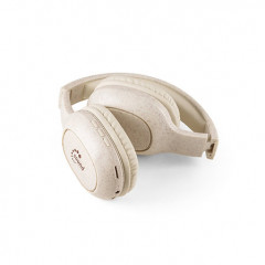 Foldable Wireless Wheat Straw Headphones