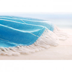 Round Malibu Beach Towel