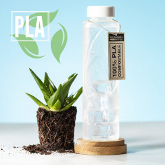 100% PLA Compostable Bottle