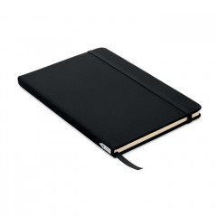 A5 notebook with hard 600D RPET cover