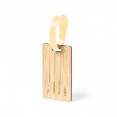 Bamboo Luggage tag