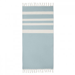 Beach towel from recycled fabrics