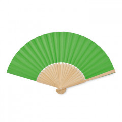 Bamboo hand fan with Paper Fabric