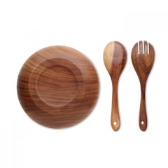 Acacia Wood Salad Bowl