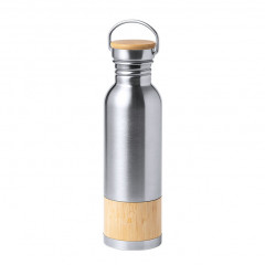 Retro SS and Bamboo Bottle - 800ml