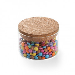 380ml Glass Jar with Cork Lid