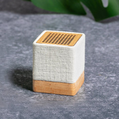 Organic Hemp and Wood Wireless Speaker