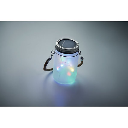 Solar Mason Jar | Branded Lamp | Personalised Lamp