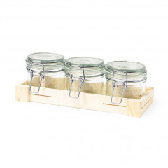 Glass Jar Set