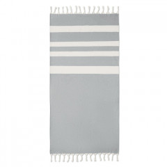 Beach towel from recycled fabrics