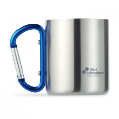 Tumbo Metal Mug with carabiner