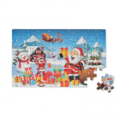 Christmas Puzzle in Tin Box