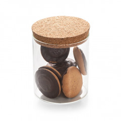 700ml Glass Jar with Cork Lid