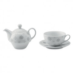 Snowflake Tea Set