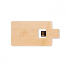 Bamboo Credit card USB - 16GB