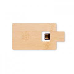 Bamboo Credit card USB - 16GB