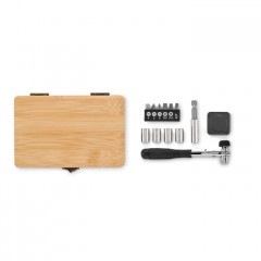 13 Piece Tool set in Bamboo