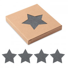 Star RPET Felt Coasters