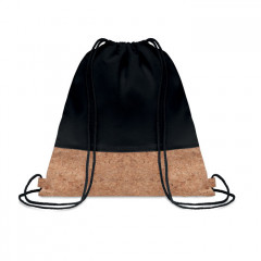Zilla Cork and Cotton Drawstring Bag