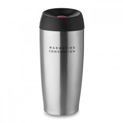 Push function travel cup