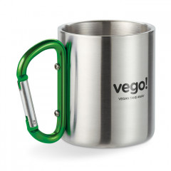 Tumbo Metal Mug with carabiner