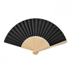 Bamboo hand fan with Paper Fabric