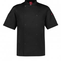 Mens Zest Short Sleeve Chef Jacket