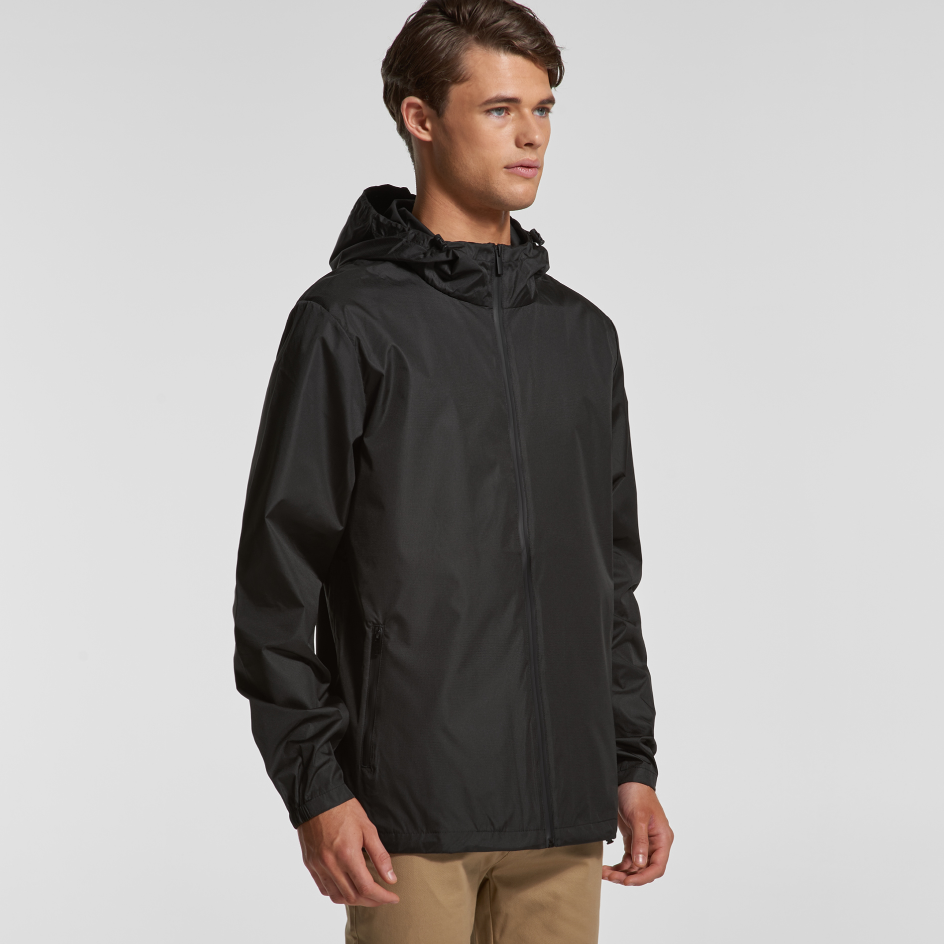 Mens Section Zip Jacket