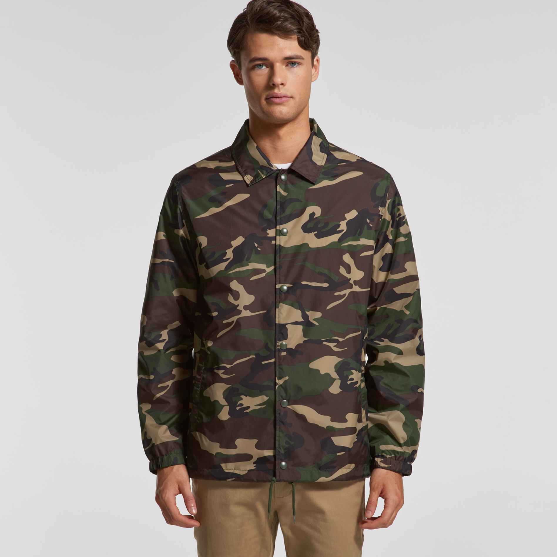 Mens Coach Camo Jacket | AS Colour | Withers and Co