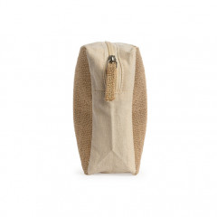 Arona Toilet Bag in Cotton and Jute