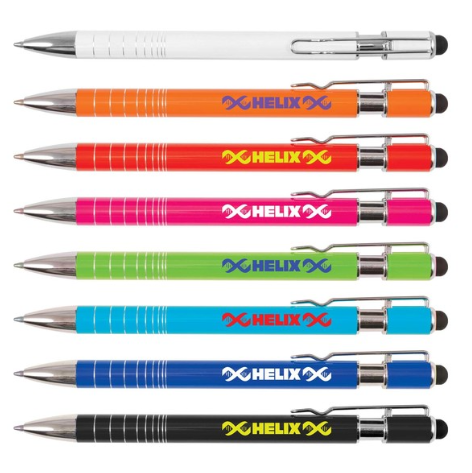 Helix Pen / Stylus | Personalised Stylus Pen | Personalised Pens NZ | Wholesale Pens Online | Custom Merchandise | Merchandise | Customised Gifts NZ | Corporate Gifts | Promotional Products NZ | Branded merchandise NZ | Branded Merch | Personalised Merch