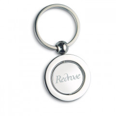 Globe Metal Keyring