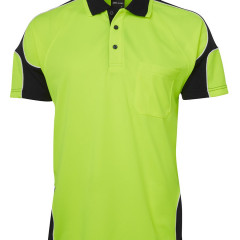 Hi Vis S/S Arm Panel Polo 