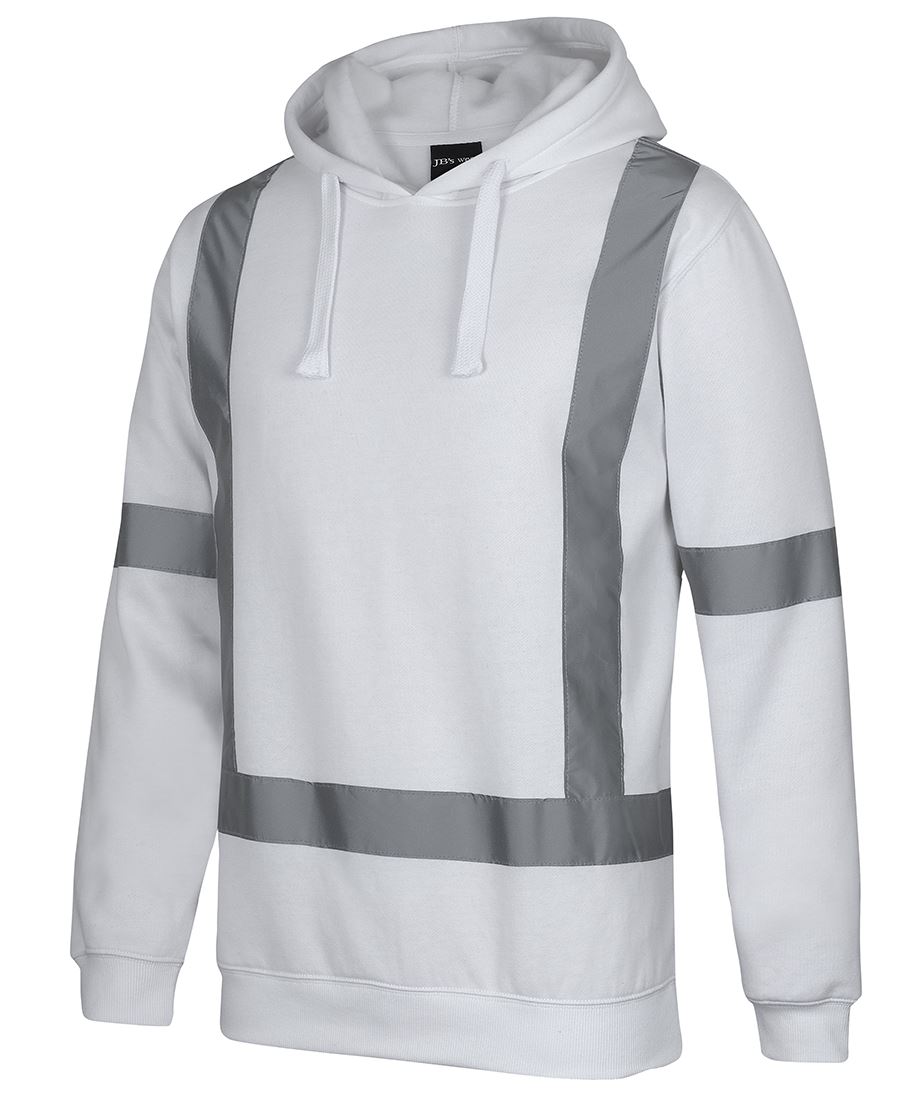 Fleece Hoodie with Reflective Tape 