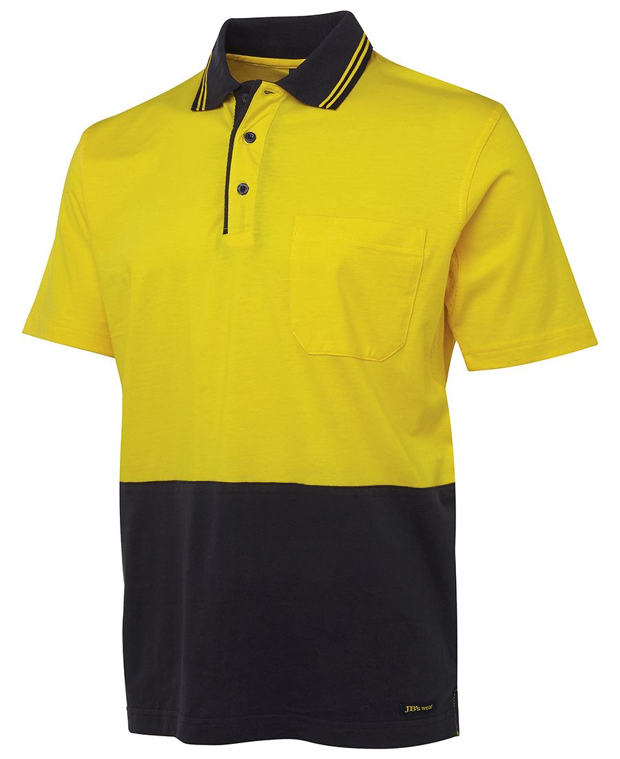 Hi Vis S/S Cotton Polo | Hi Vis Clothing NZ | Hi Vis NZ