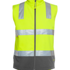 Hi Vis (D+N) Softshell Vest 